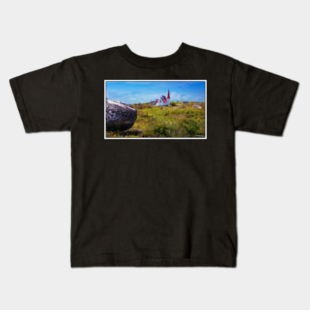 The Boulder & the Church Kids T-Shirt by kenmo